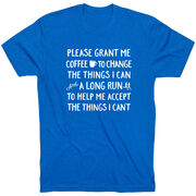 Running Short Sleeve T-Shirt - Please Grant Me Coffee