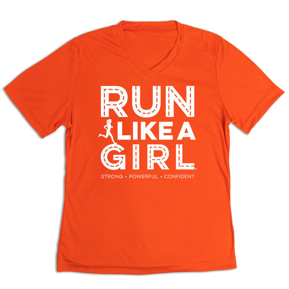 Women's Short Sleeve Tech Tee - Run Like A Girl® Road