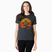 Running Short Sleeve T-Shirt - Run Trails Sunset