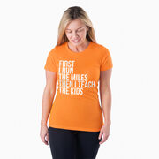 Women's Everyday Runners Tee - Then I Teach The Kids