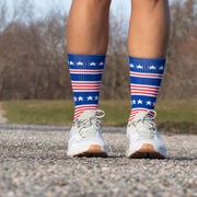 Socrates® Mid-Calf Performance Socks - Home Sweet Home