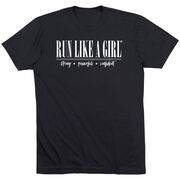Running Short Sleeve T-Shirt - Run Like A Girl®