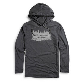 Running Lightweight Hoodie - Into the Forest I Must Go Running
