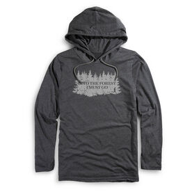 Running Lightweight Hoodie - Into the Forest I Must Go Running