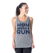 Women's Everyday Tank Top - Mom Needs A Run