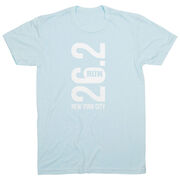 Running Short Sleeve T-Shirt - New York City 26.2 Vertical