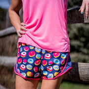 TrueRun Women's Running Shorts - Donuts