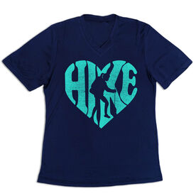 Women's Short Sleeve Tech Tee - Love The Hike