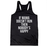 Women's Racerback Performance Tank Top - If Mama Doesn't Run
