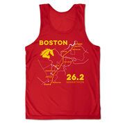 Men's Running Performance Tank Top - Boston Route