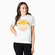 Running Short Sleeve T-Shirt - Running is My Sunshine