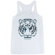 Flowy Racerback Tank Top - Eye Of The Tiger