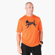Short Sleeve Performance Tee - I'd Rather Be Running with My Dog