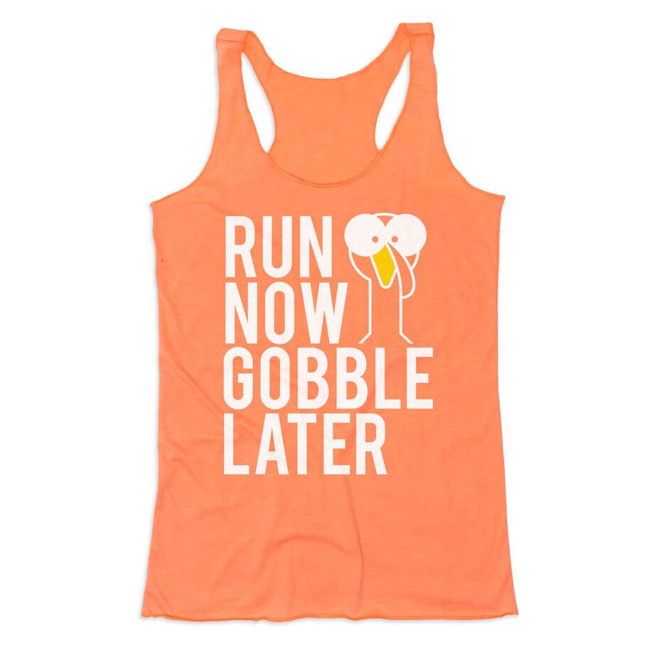 Women's Everyday Tank Top - Run Now Gobble Later (Bold)