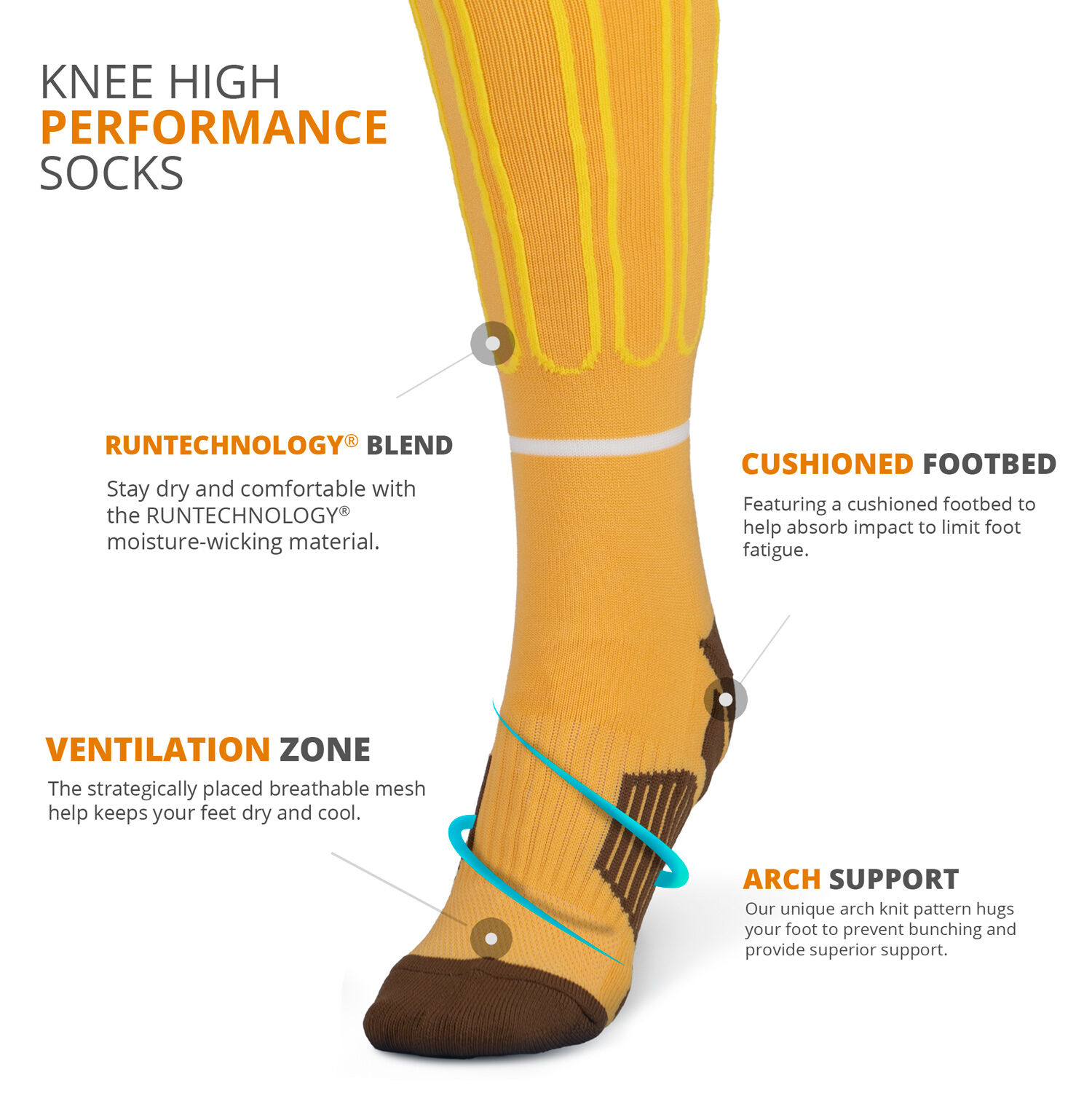 Beer Mug Knee Socks for Runners – Will Run for Beer