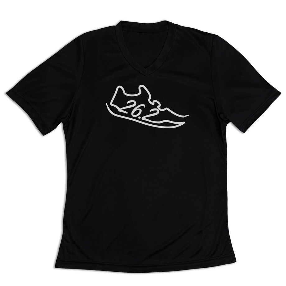 Women's Short Sleeve Tech Tee - 26.2 Run Shoe