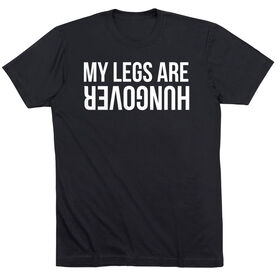 Running Short Sleeve T-Shirt - Legs Hungover