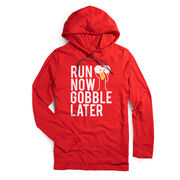Running Lightweight Hoodie - Run Now Gobble Later (Bold)