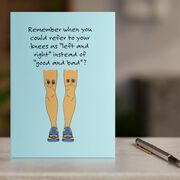 Running Greeting Card - Get Well Soon