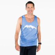 Men's Running Performance Tank Top - Trail Runner in the Mountains (Male)