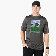 Men's Running Short Sleeve Performance Tee - Into the Forest