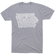 Running Short Sleeve T-Shirt - Iowa State Runner 