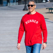 Running Raglan Crew Neck Pullover - Runner Arc