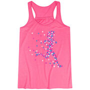 Flowy Racerback Tank Top - Summer Runner Girl