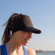 Running Comfort Performance Visor - Black