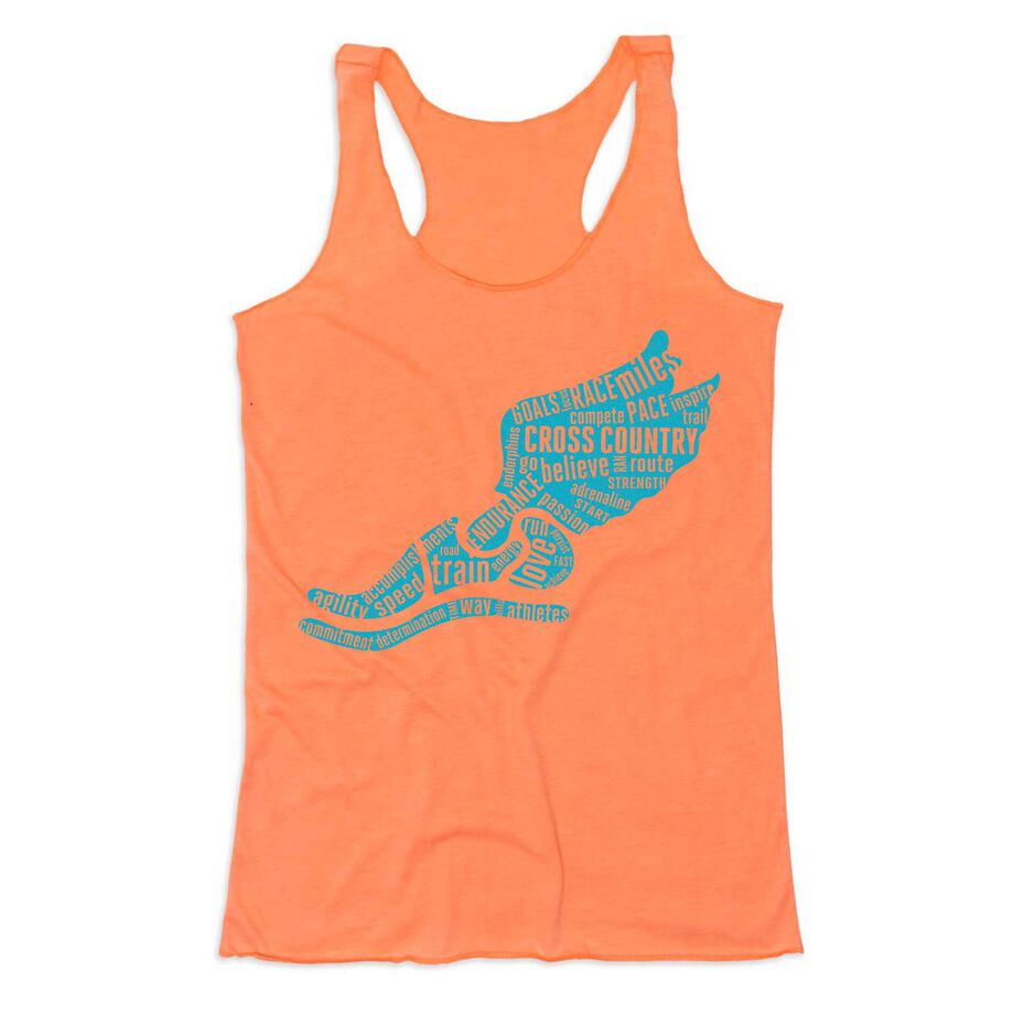 Women's Everyday Tank Top - Winged Foot Inspirational Words