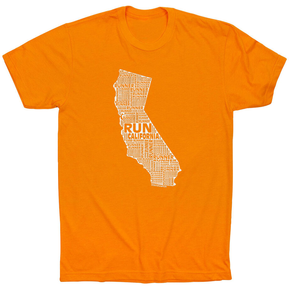 Running Short Sleeve T-Shirt - California State Runner 