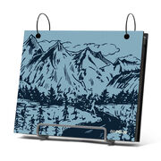 BibFOLIO® Race Bib Album - Mountain Sketch