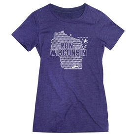 Women's Everyday Runners Tee - Run Wisconsin