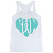 Flowy Racerback Tank Top - Love The Run