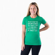 Women's Everyday Runners Tee - Please Grant Me Coffee