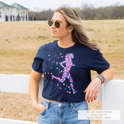 Running Short Sleeve Crop Tee - Summer Runner Girl
