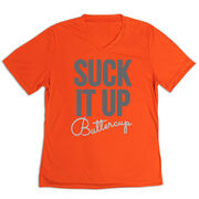 Women's Short Sleeve Tech Tee - Suck It Up Buttercup