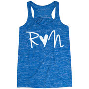 Flowy Racerback Tank Top - Run Heart