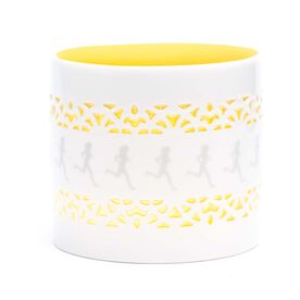 Soleil Home&trade; Running Porcelain Candle Holder - Runner Girl