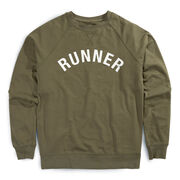 Running Raglan Crew Neck Pullover - Runner Arc