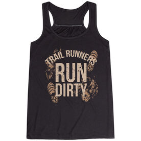 Flowy Racerback Tank Top - Run Dirty