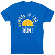 Running Short Sleeve T-Shirt - Wake Up And Run