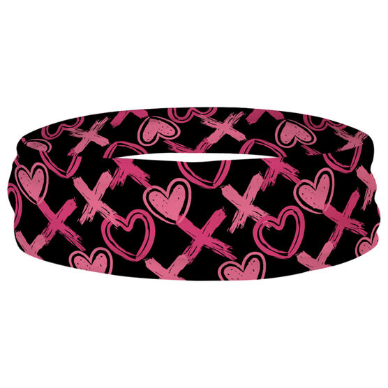 Multifunctional Headwear - Hearts and Xs RokBAND