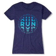 Women's Everyday Runners Tee - Eat Sleep Run Repeat