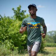 Running Short Sleeve T-Shirt - Happy Hour Runner