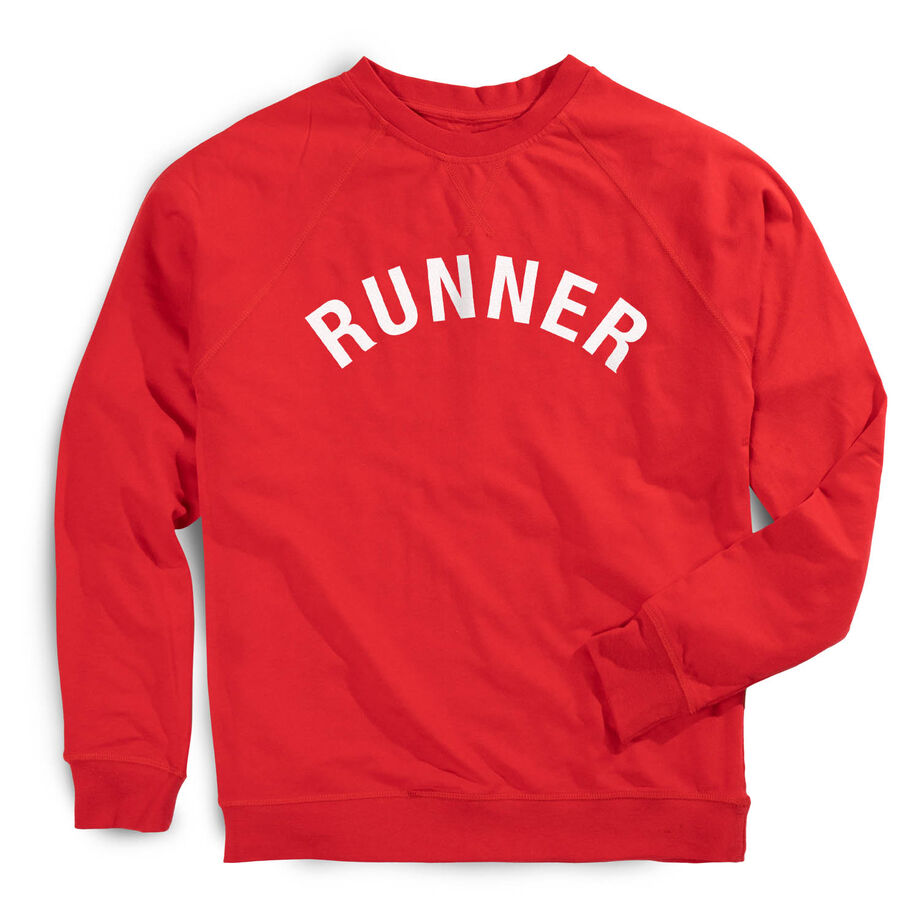 Running Raglan Crew Neck Pullover - Runner Arc