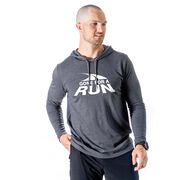 Running Lightweight Hoodie - Gone For a Run White Logo
