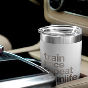 Running 20oz. Double Insulated Tumbler - Train Race Repeat