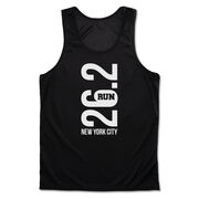 Men's Running Performance Tank Top - New York City 26.2 Vertical