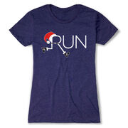 Women's Everyday Runners Tee - Let's Run For Christmas